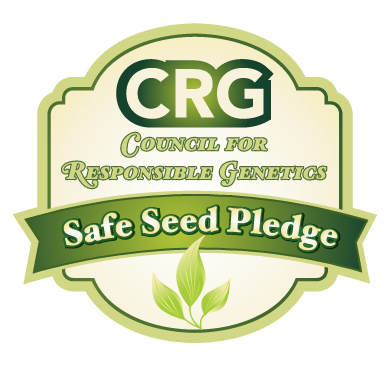 Safe Seed Pledge & member of Council for Responsible Genetics.jpg