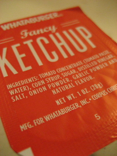 Whats the Deal with Whataburger Ketchup Packets?